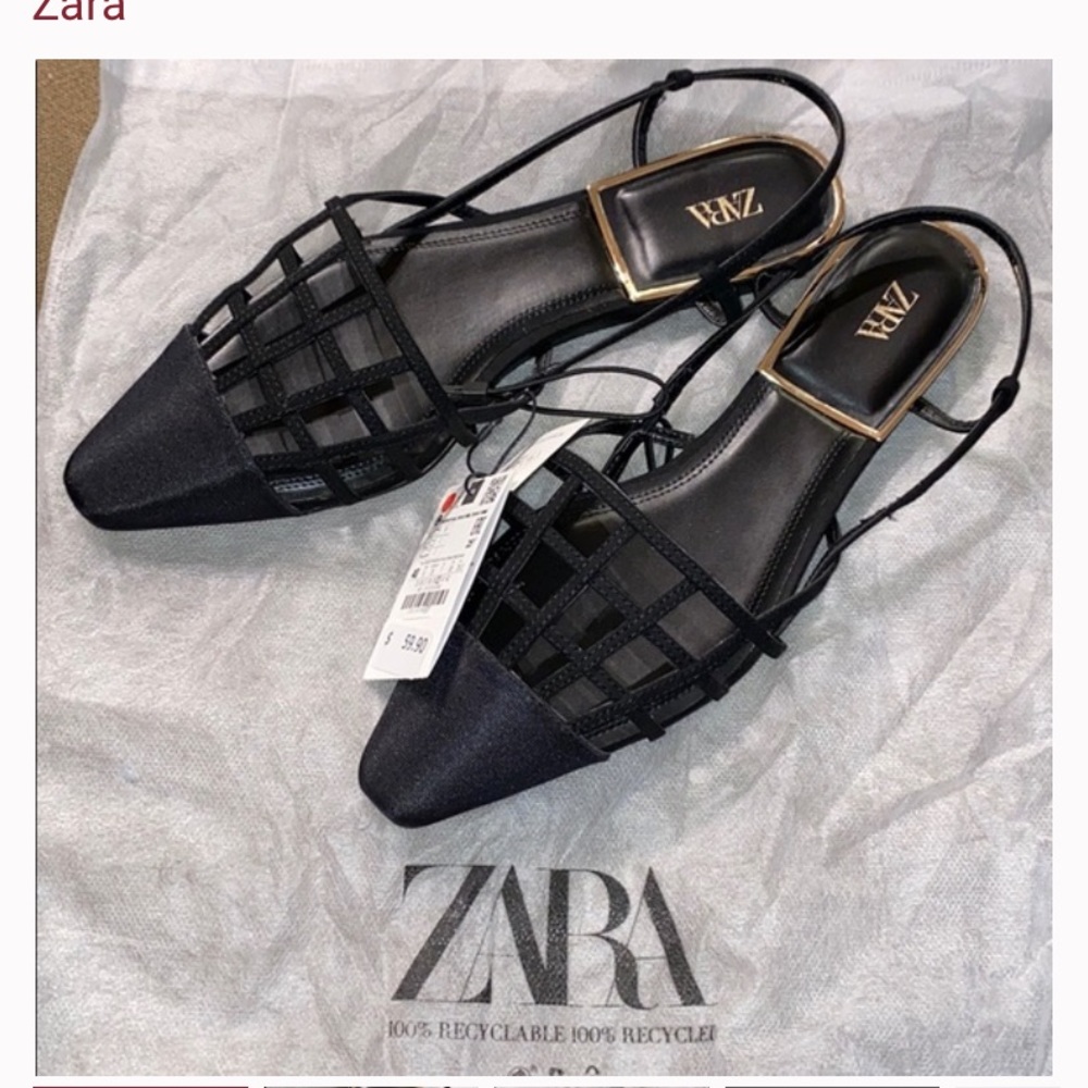 Latticework Slingback flats ☀️